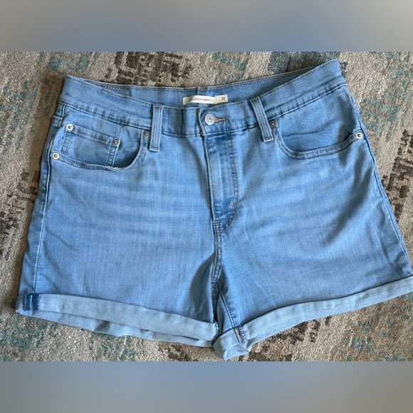 Levi’s Mid Length Denim Shorts size 31 - Picture 6 of 7